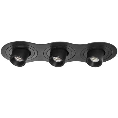 Встраиваемый светильник Lightstar Intero i637172 (217637+217172+217172+217172)