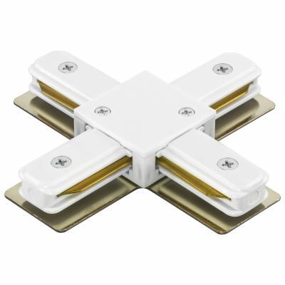 Соединитель X-образный однофазный Barra Lightstar 502146 Соединитель X-образный однофазный Barra Lightstar 502146