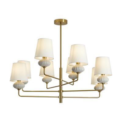 Подвесной светильник Freya Ceramics FR2029PL-08BS