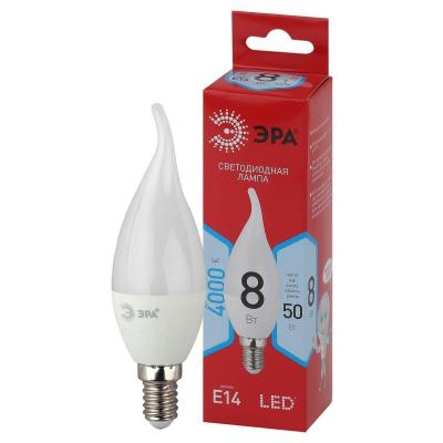 Лампа светодиодная ЭРА LED BXS-8W-840-E14 R